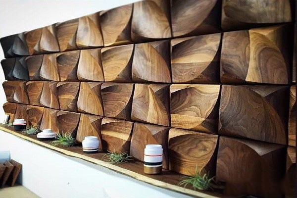 دیوارپوش چوبی 